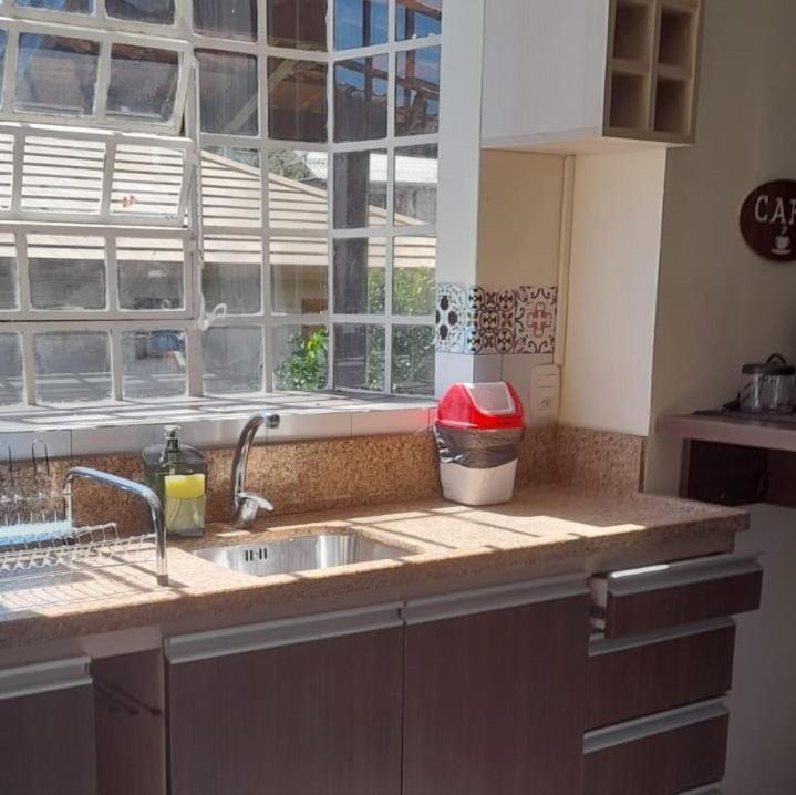 Casa Ampla Com Lareira E Churrasqueira Canela Exteriör bild