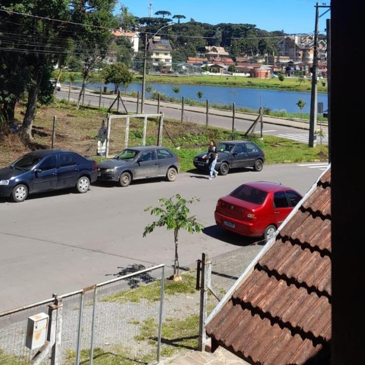 Casa Ampla Com Lareira E Churrasqueira Canela Exteriör bild
